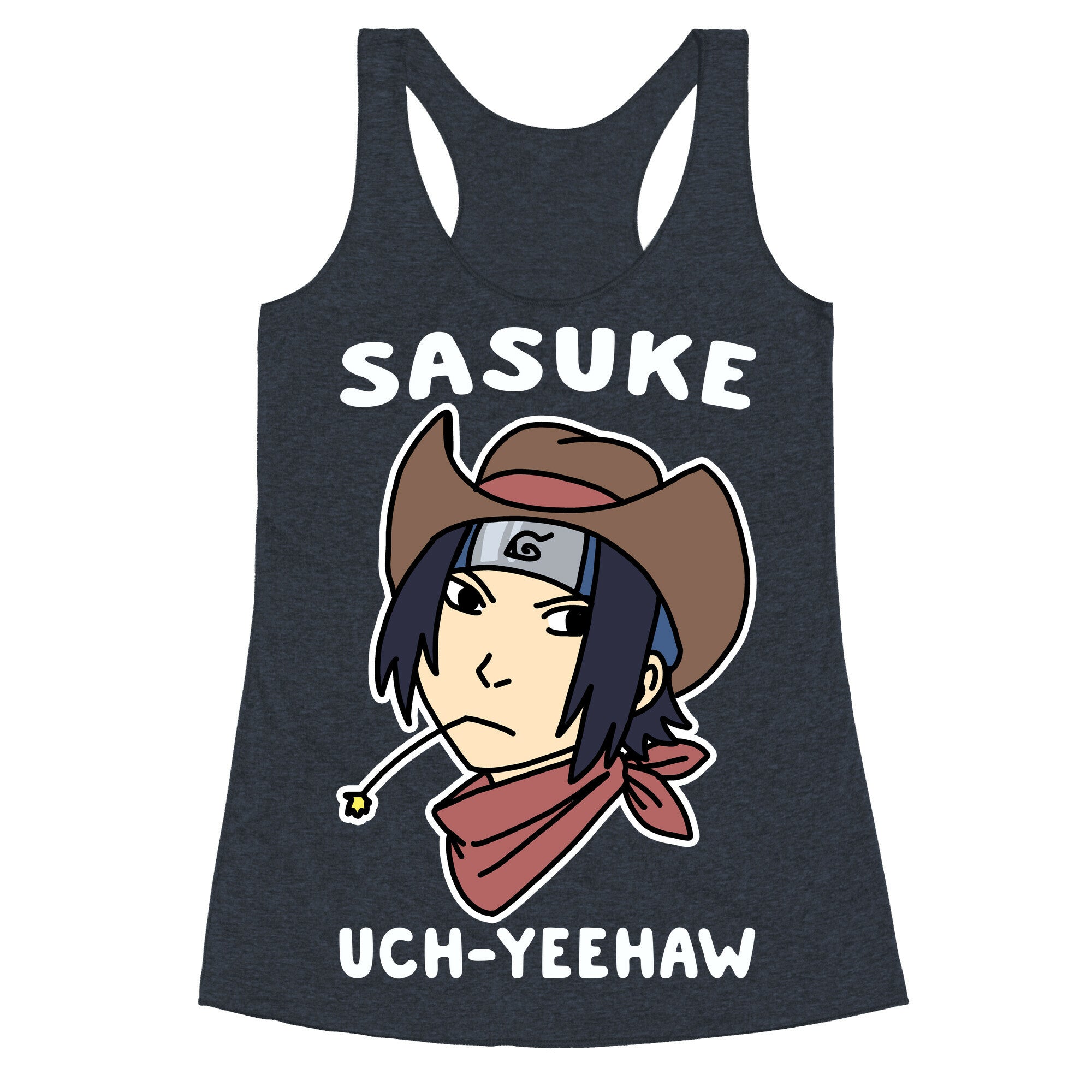Sasuke Uch-Yeehaw Racerback Tank